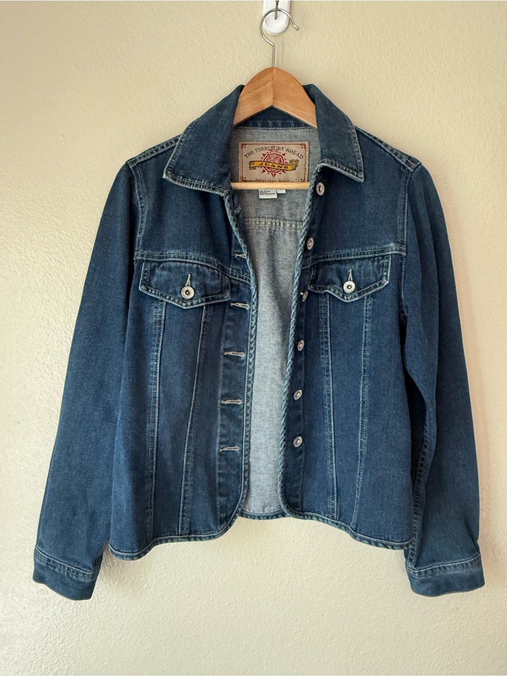 The Territory Ahead Dark Blue Denim Jacket